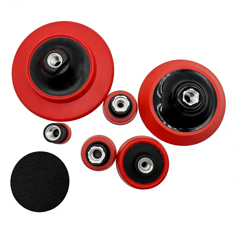 New 1.2/2/3/5/6inch Backing Plate Drill Buffing Pad For Car Polisher Sander Detailing Sanding Polishing Backing Pad