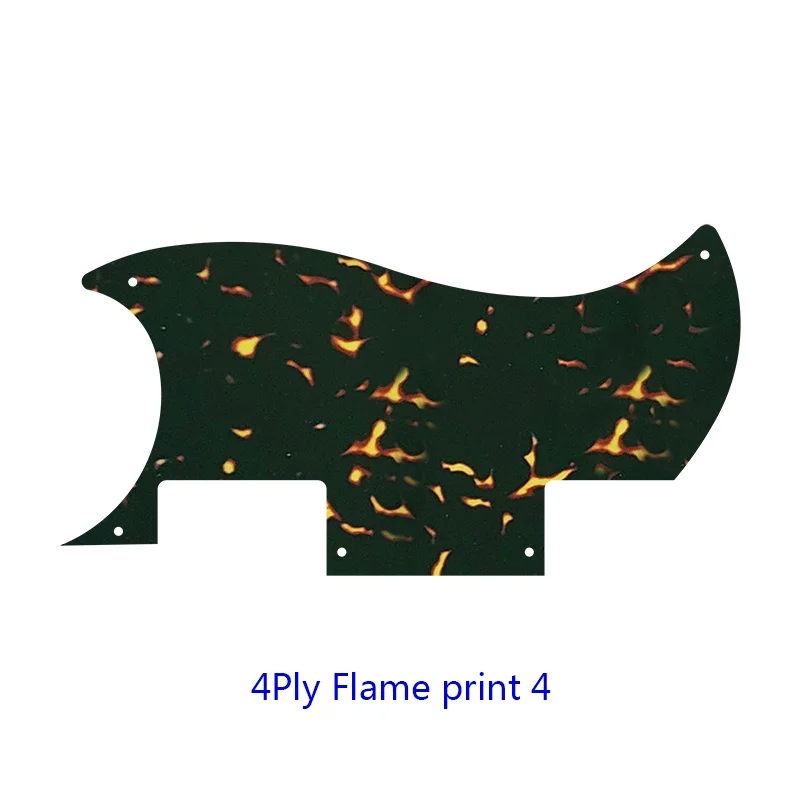 Xinyue Custom Guitar Pickgaurd - For Epiphone Special SG Guitar Pickguard Scratch Plate, Multiple Colour Flame Pattern