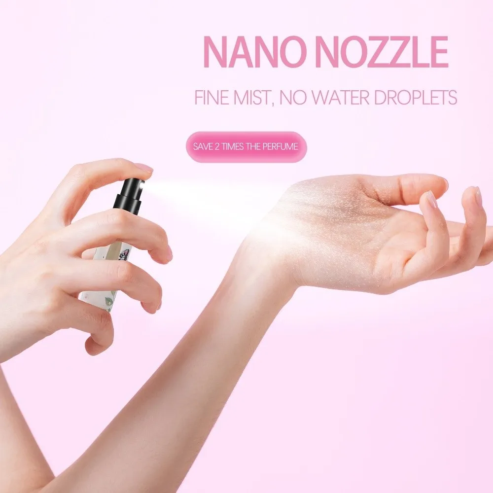 New 5ml Mini Perfume Bottle Empty Refillable Empty Cosmetic Containers Storage Sprayer Portable Spray Rotating Bottle