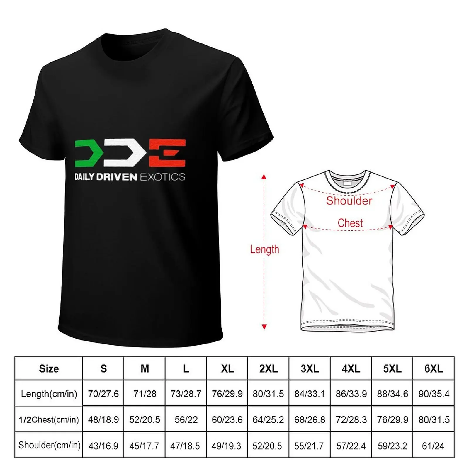 DDE Daily Driven Exotics T-Shirt animal print shirt for boys tops mens vintage t shirts