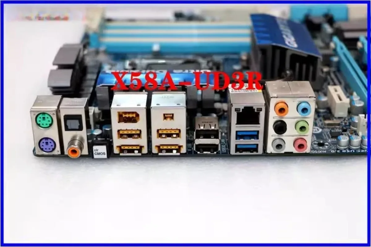 

X58A-UD3R/UD7 EX58-UD3R/UD4P/UD5/EXTREME 1366-контактная основная плата DDR3