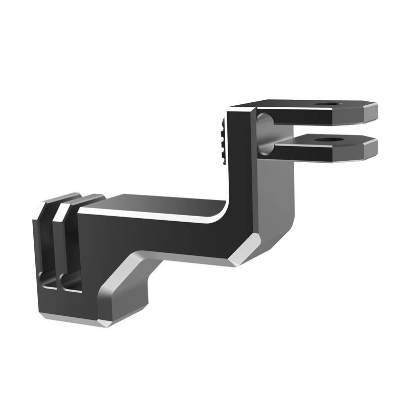 CNC Action camera Vertical Bracket Adjusting Arm Mount Adapter for Gopro Dji Sjcam Vertical Shooting First-view Accessories