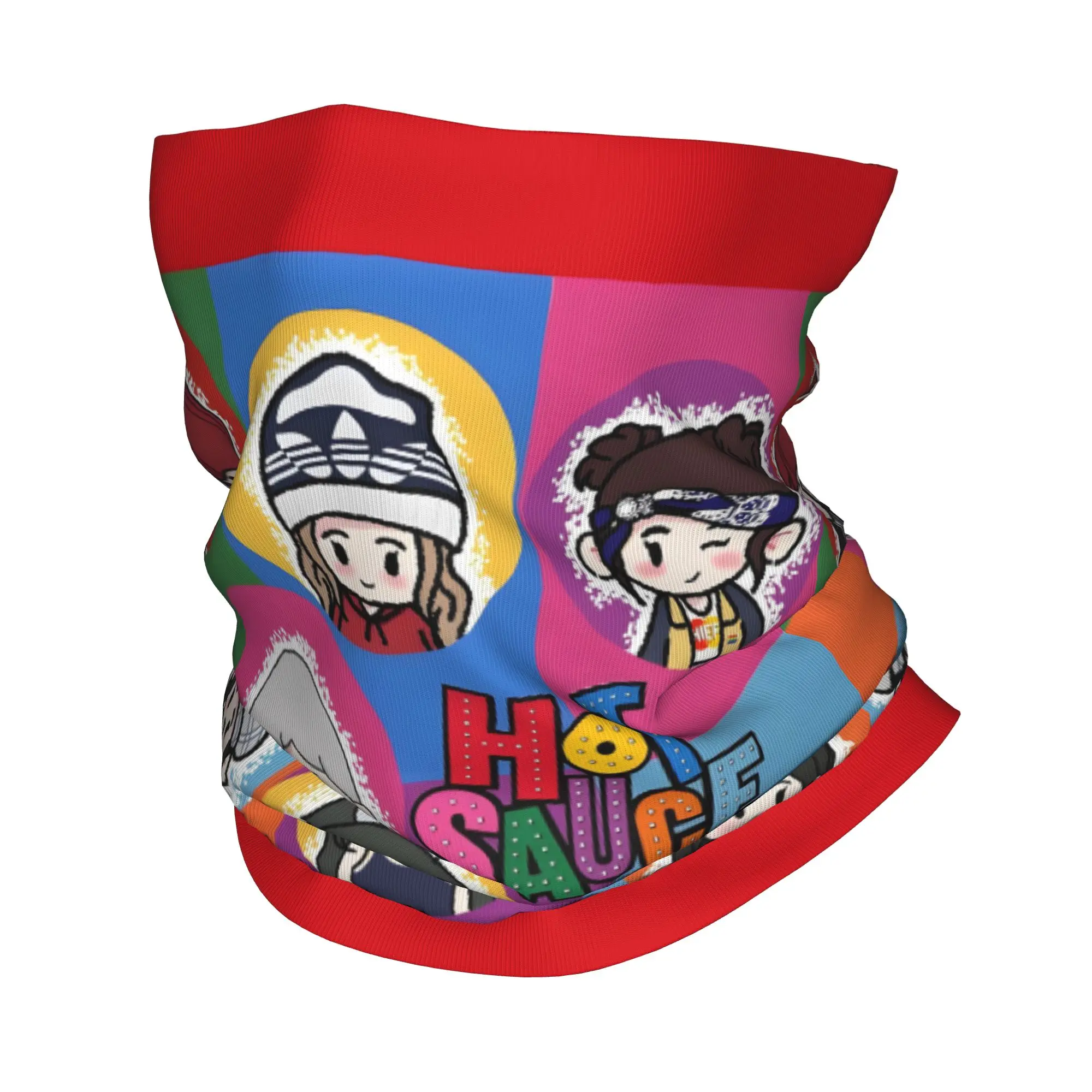 

Зимняя повязка на голову B-Babymonsters на заказ, теплая повязка на голову для женщин и мужчин, лыжный охотничий шарф-труба, Kpop, бандана для лица для девочек, гетры