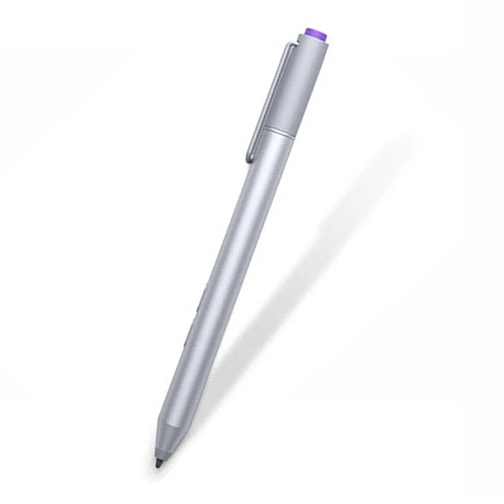Aluminum Surface Pen For Microsoft Surface Pro 3 4 5 6 Stylus Pen Silver Bluetooth-compatible, Go, Book