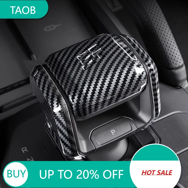 New High Quality For Chery Jetour Traveler T2 Carbon Fiber Pattern Color Interior Sticker Gear Shift Center Console Modified Par