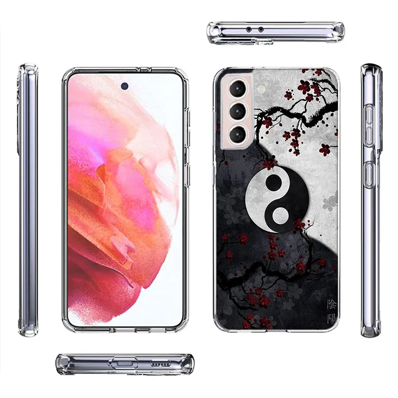 Eight Diagrams Taiji Yin Yang Phone Case For Galaxy A15 A25 A35 A55 Samsung A10 A20E A30 A40 A50 A70 A11 A21S A31 A41 A51 A71 A9