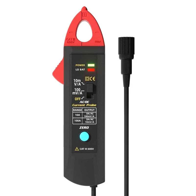 UP1 high-precision oscilloscope current probe 100A AC and DC steam repair oscilloscope current clamp head oscilloscope meter