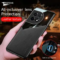 For OnePlus11 Case Zroteve Leather Texture Soft Frame PC Cover For OnePlus 11 11R 12 12R One Plus 10 R 10T OnePlus10 Pro Cases