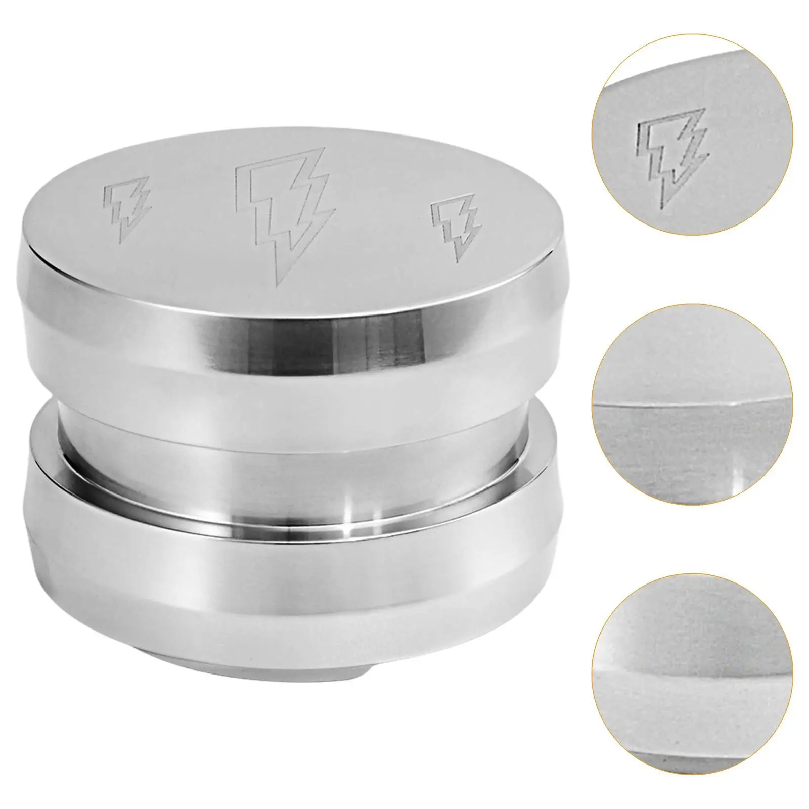 Coffee Distributor Hand Tamper 58mm Coffee Gravity Powder Dispenser Coffee Powder Tool Espresso Hand Tamper for Coffee Shop Bar