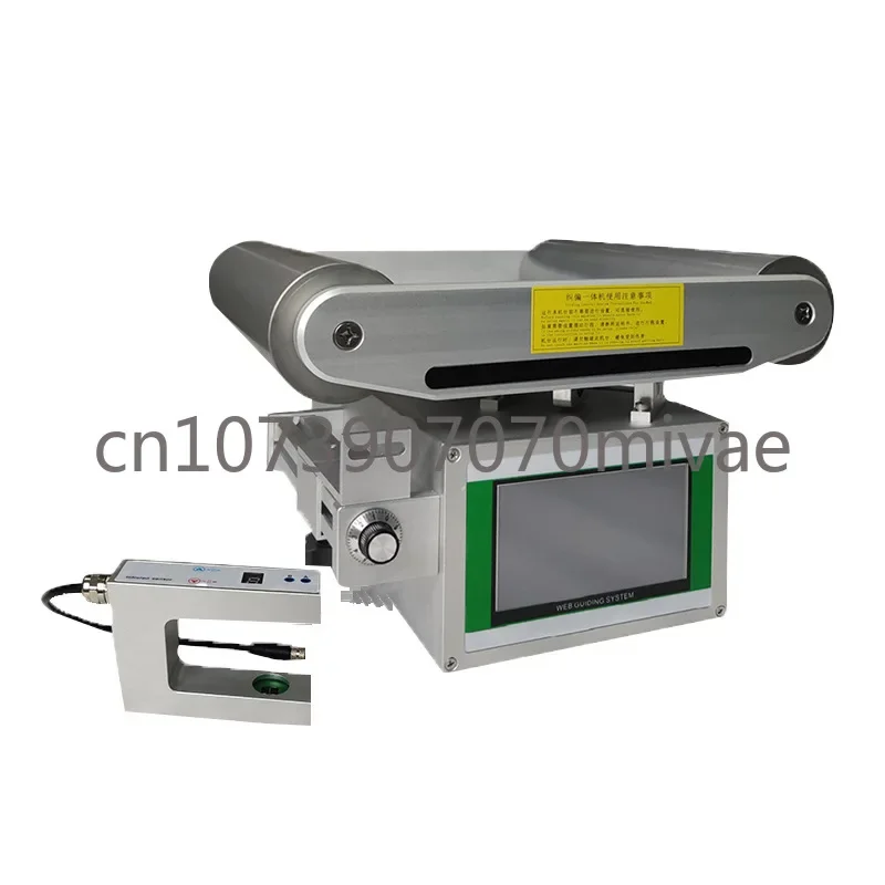 Automatic Photoelectric Edge Alignment Machine Manufacturer 32-bit CPU Servo Correction Controller Pusher Correction Equipment