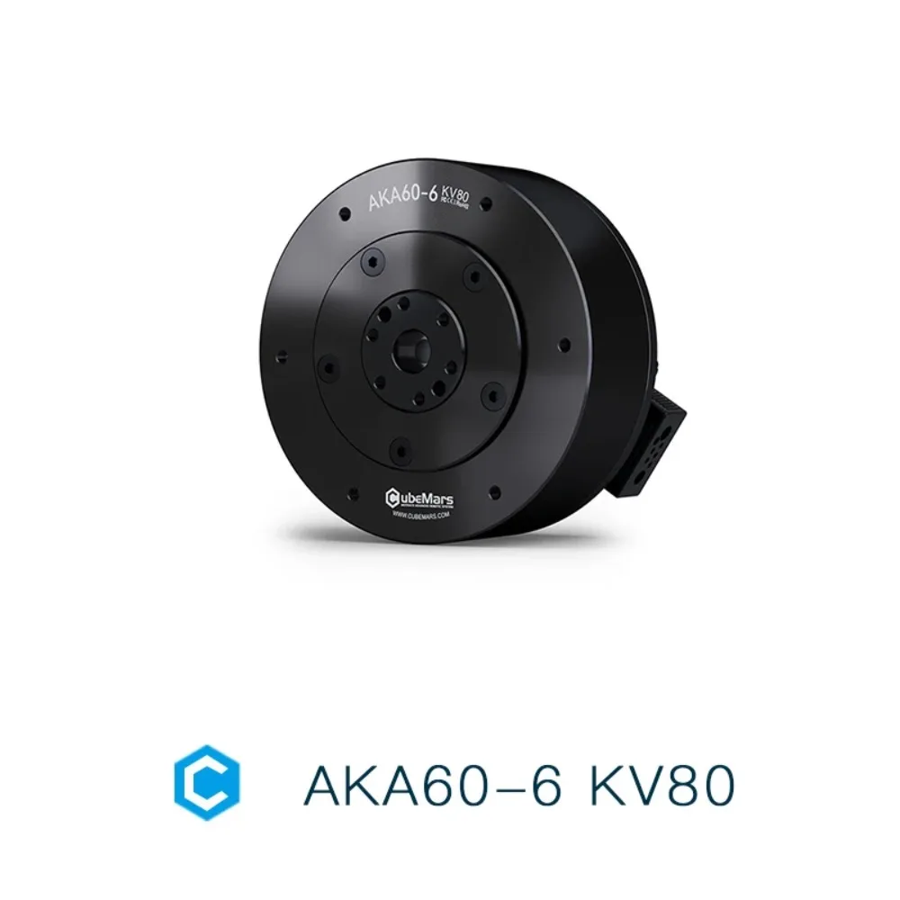 AKA60-6 KV80 24V/48V Brushless Motor Supports Both Servo And MIT Suitable For Wheeled Robots AGVs High Radial Load CapacitUniFly