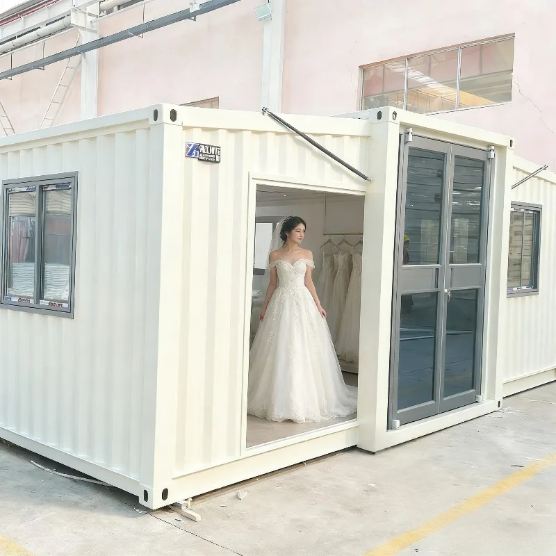 Sturdy and Expandable Container House Prefab Modular Room Quick Installation Mobile Villas Customized Offices and Foldable House