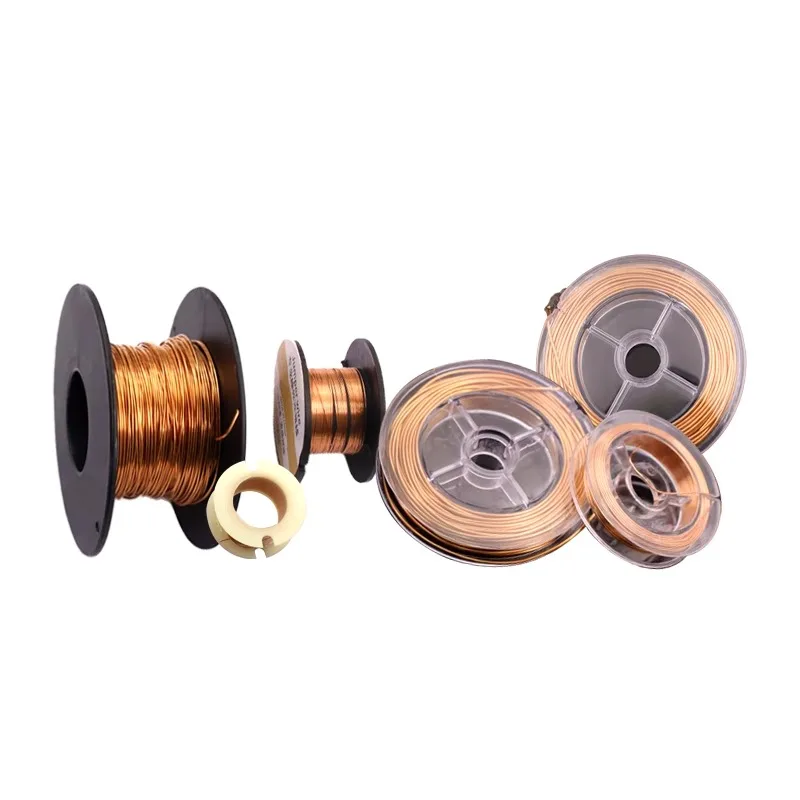 10 متر/11 متر/50 متر سمك 0.1/0.2/0.5/1 مللي متر الانتقال خط بالمينا CopperWire الكهرومغناطيسي لفائف لف سلك PCB أداة إصلاح هوكوب سلك