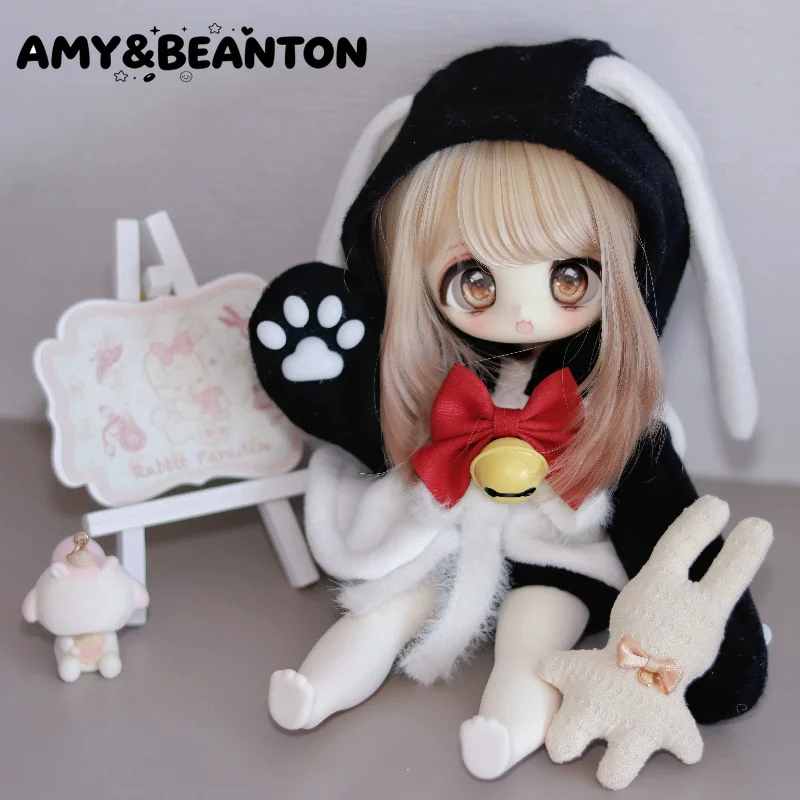 BJD 3-head 1/6 Doll Clothes Japanese Rojita Sweet Style Outerwear Only Fit For 3plug-6 Cute Handmade Dolls Coat BJD Doll Costume