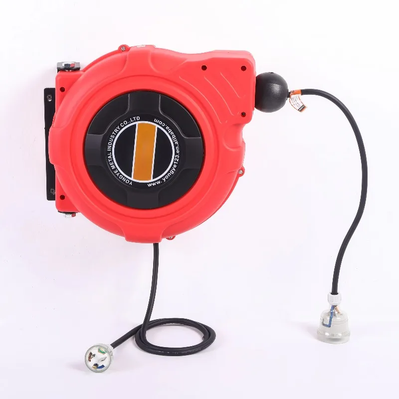 Garden Hose Reel Automatic Retractable Electric Hose Reel Wall Mounted &cable Reel10M   12M   15M    20M