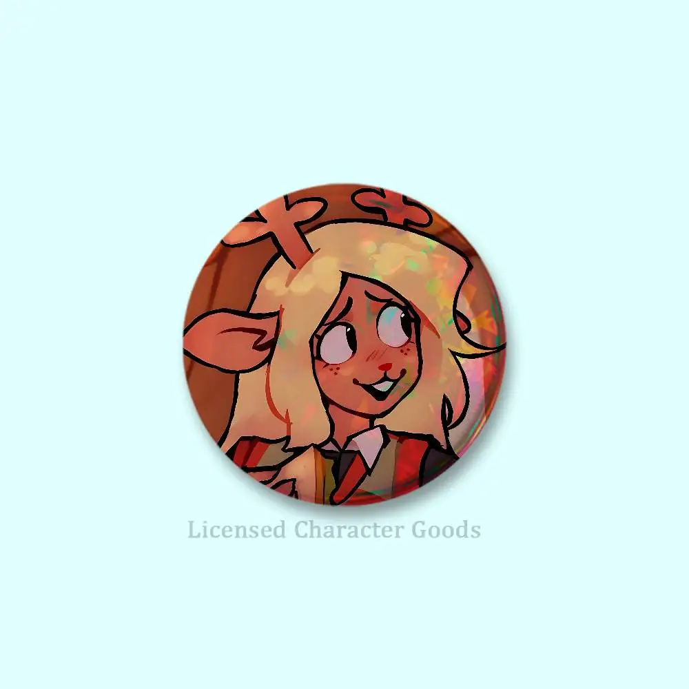 D-Deltarune Suselle Susie Noelle Badges 25 32 44 58 75 mm Round Customizable Wholesale Fan goods Self-made fan freebies - view 6