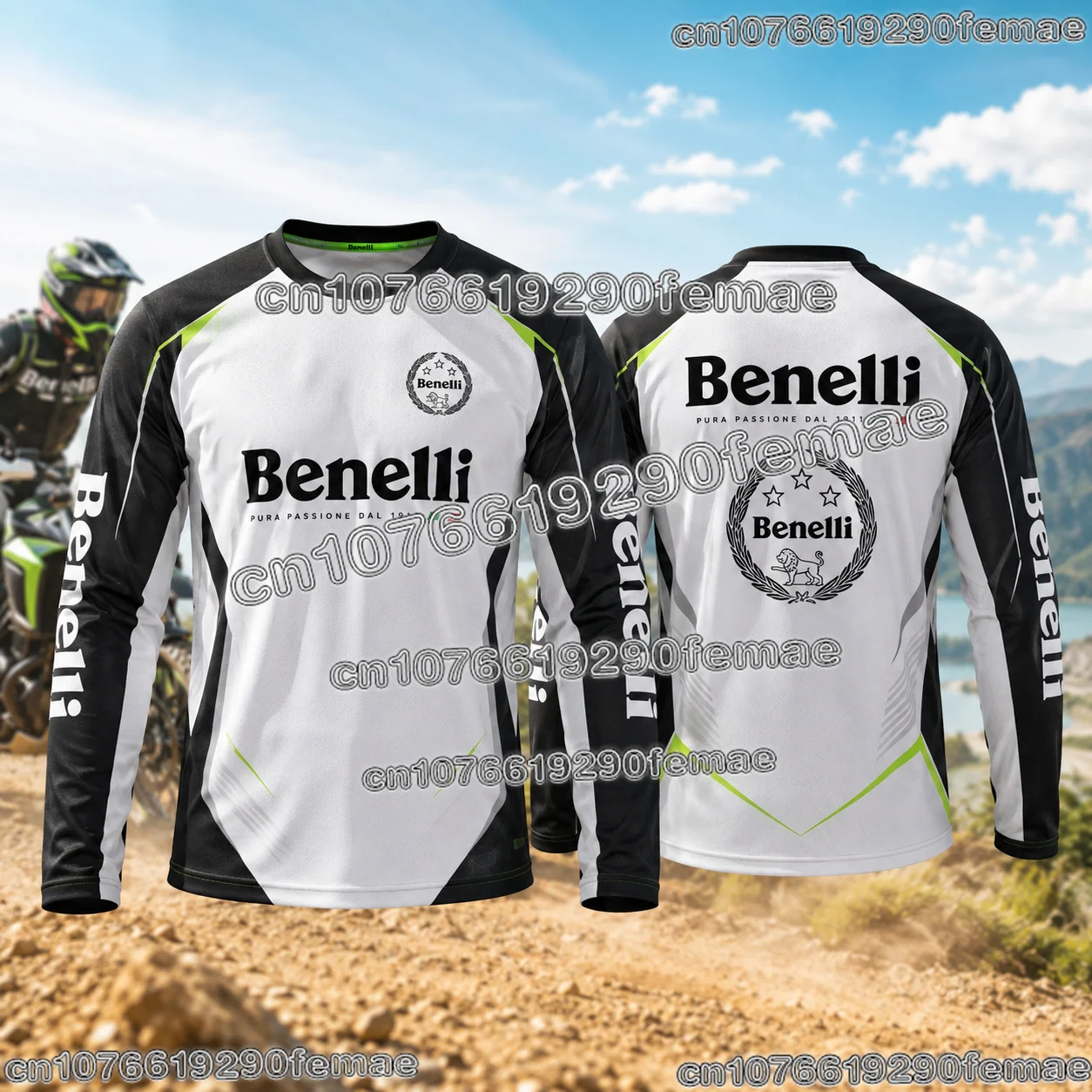 Outdoor Adventure Outfit - Camiseta de Manga Longa Estilo Corrida