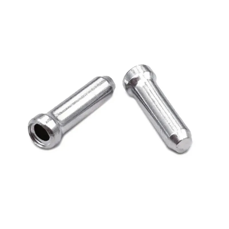 دراجة كابل نهاية 10-1000 قطعة تركيب سبائك الألومنيوم كابل نهاية قبعات دراجة الفرامل Derailleur شيفتر قبعات العقص نصائح الدراجات أجزاء #6