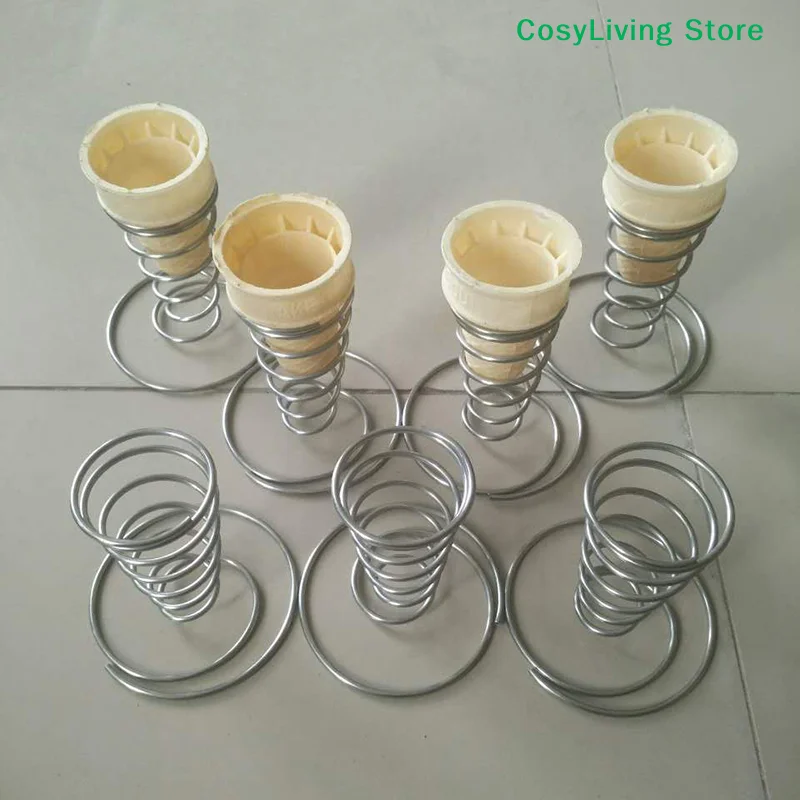 [CL]1Pcs Cone Holder Stand Ice Cream Rack French Fry Waffle Display Roll Cones Basket Hand Fries Serving Steel Stainless Pizza