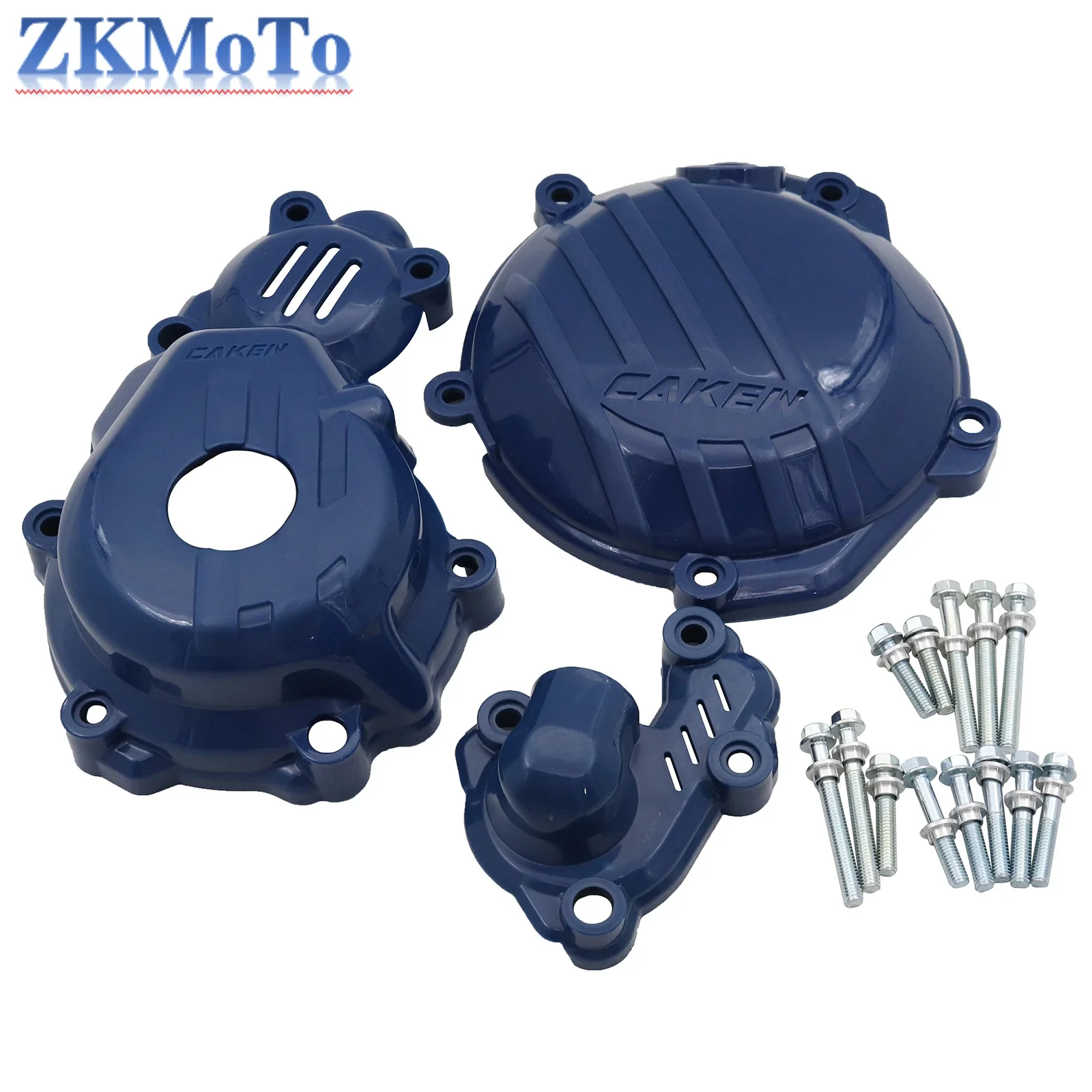 Motorcycle Pump Cover & Engine Protection Cover & Clutch Cover For KTM XCF SXF EXCF Sixdays 250 350 2016 2017 2018 2019-2021