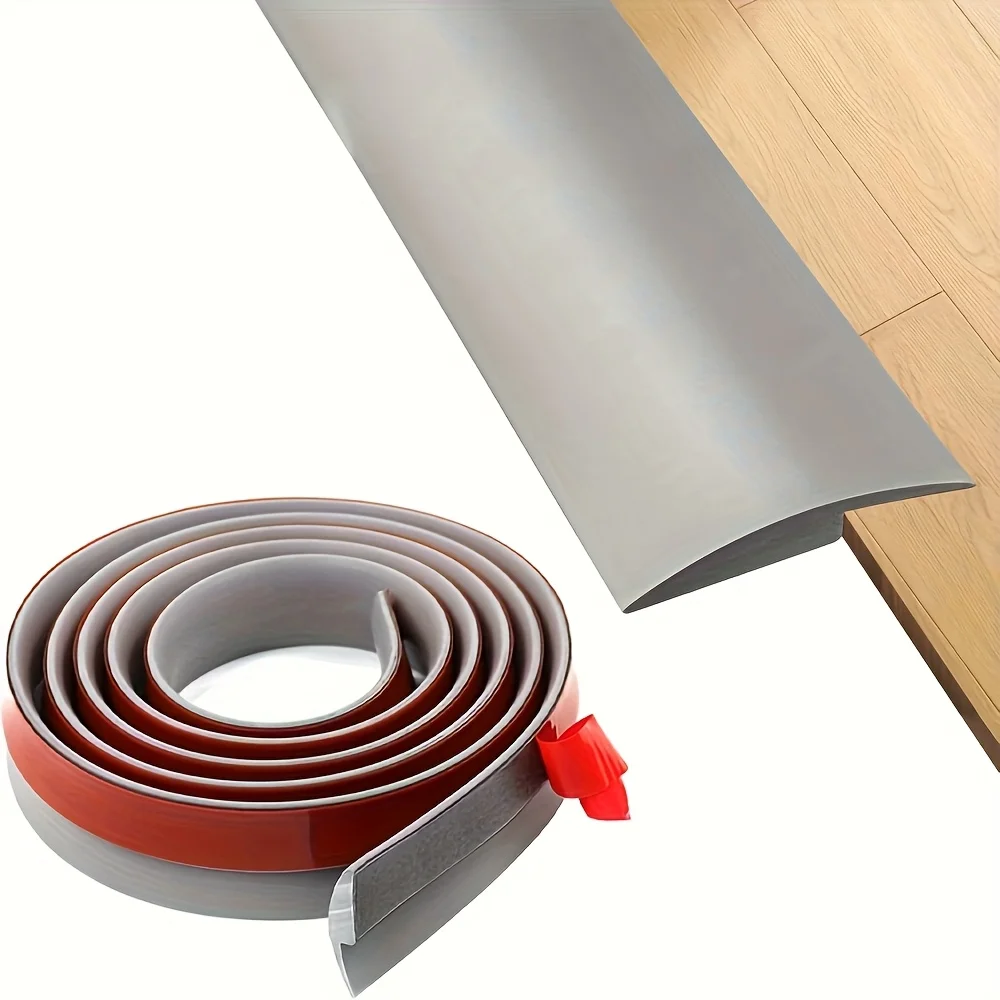 0.5/1/2/3M PVC Edging Strip, Floor Leather Carpet, Edging Strip, Pressure Strip, Connecting Edge Decorative Strip