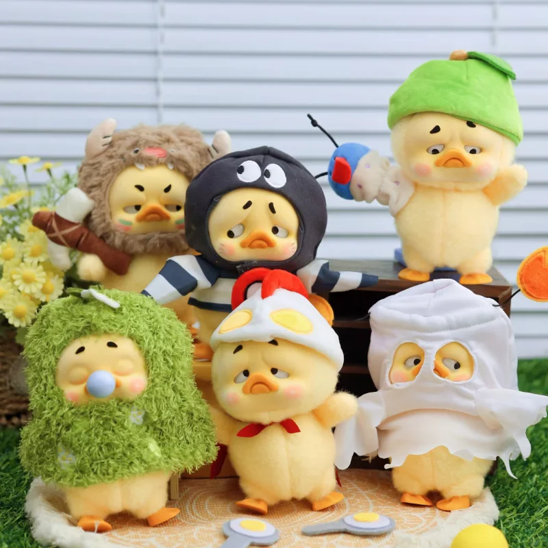 Blind Box Upsetduck V3 Upset Duck Born This Way Duck Vinyl Plush Mystery Box Action Figure Model Toys Anime Doll Children Gifts