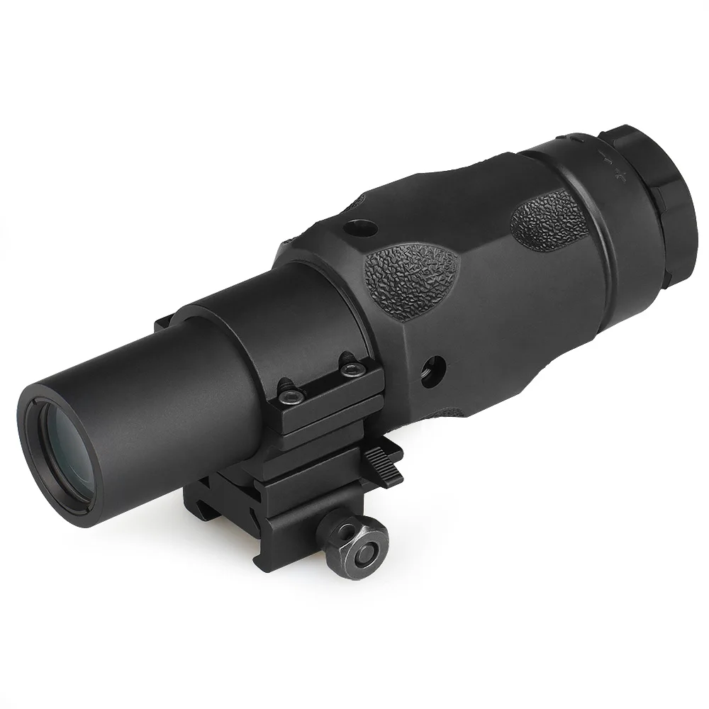 El alcance táctico monocular de la lupa 6X funciona con la vista del punto rojo para obtener una buena vista óptica