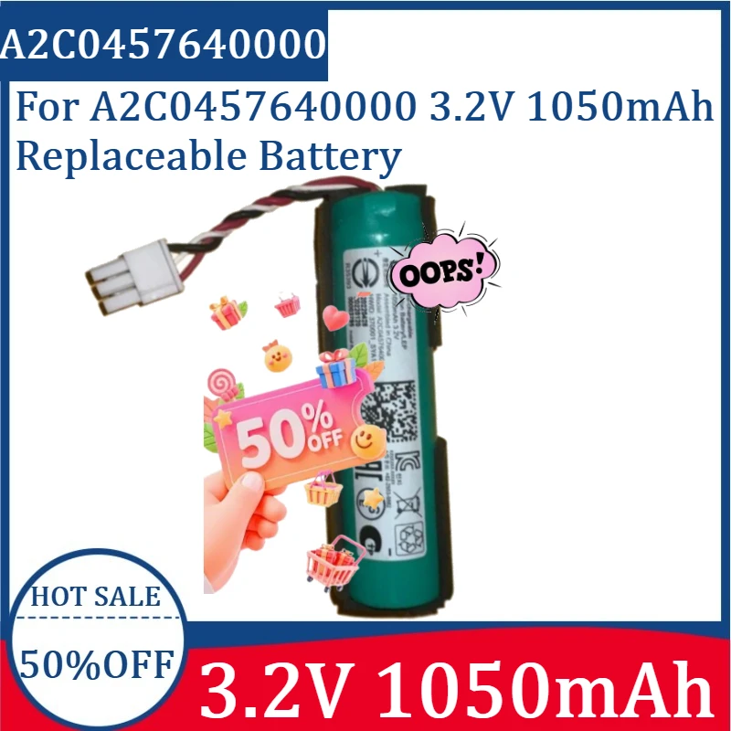 

New High Quality 3.2V 1050mAh Replaceable Battery for A2C0457640000 Battery