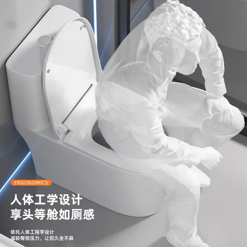 for Large Impact Small Sized Bathroom Toilet Water Saving Siphon Deodorant Easy to Clean One Piece Household Chaozhou Ceramic