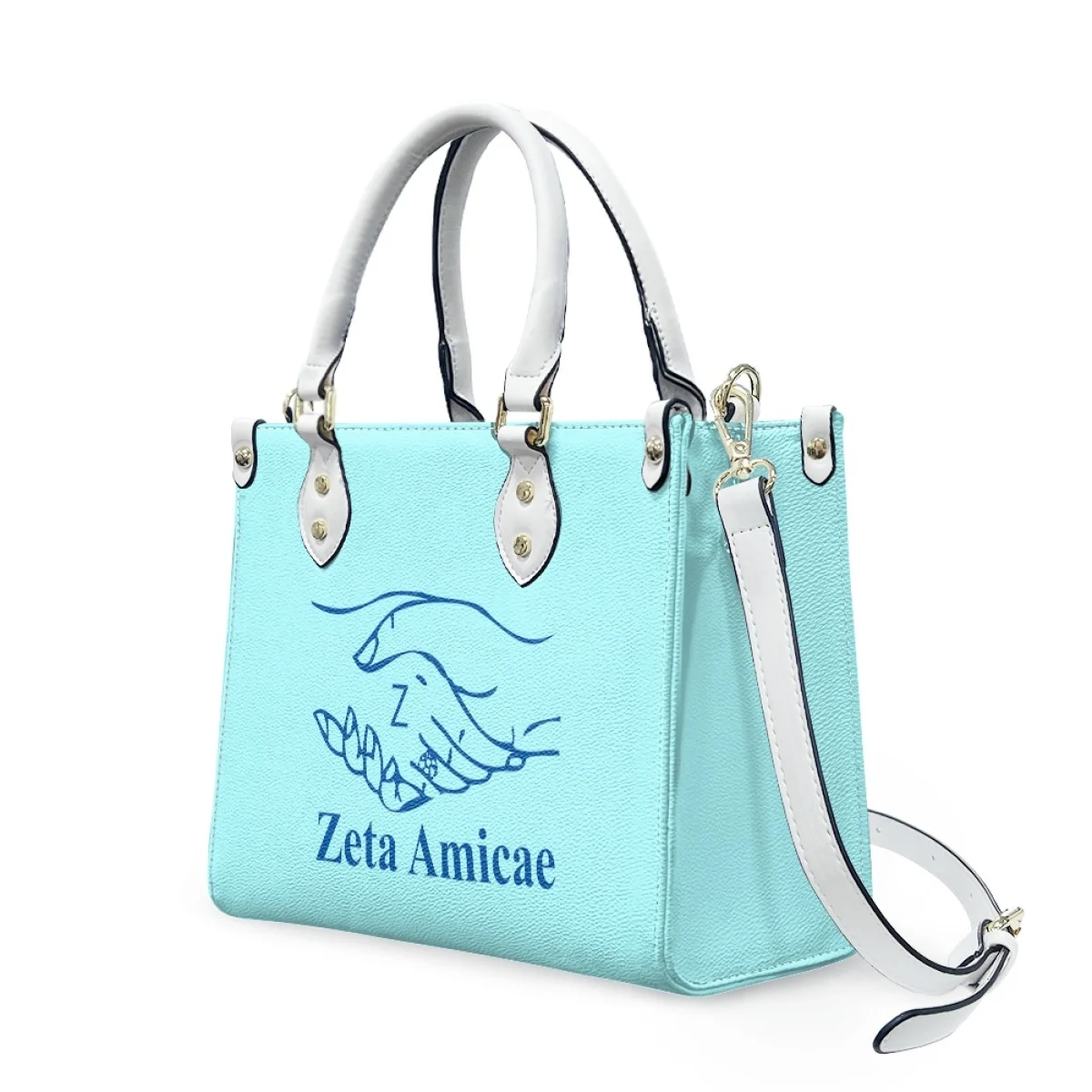 Zeta Amicae Luxury Handbags for Women Purse Leather Elegant Girls Totes Shoulder Bags Friends of Zeta Casual Party Cross Body