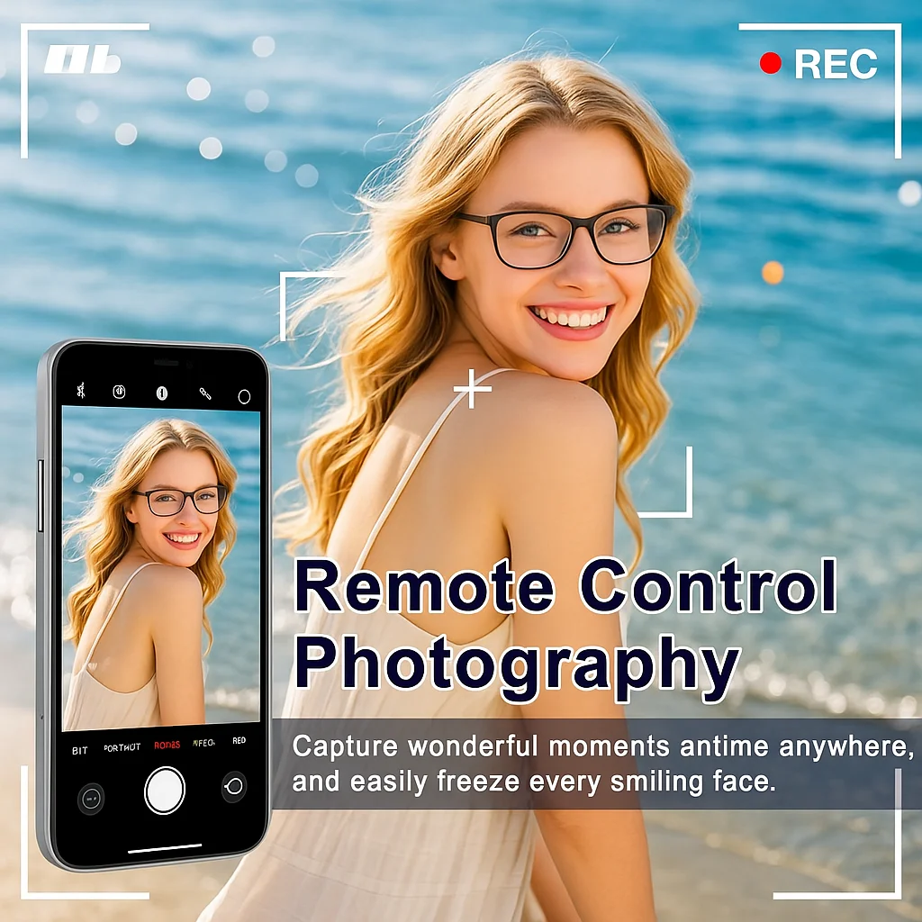 Smart Glasses With AI,Bluetooth Music Glasses With 140+ Translation,Anti-Blue Light Lenses,Camera Glasses For Travel Meeting