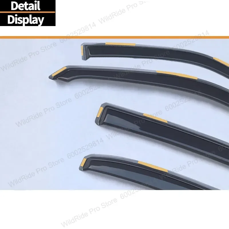 for Benz E Class In Channel Window visor