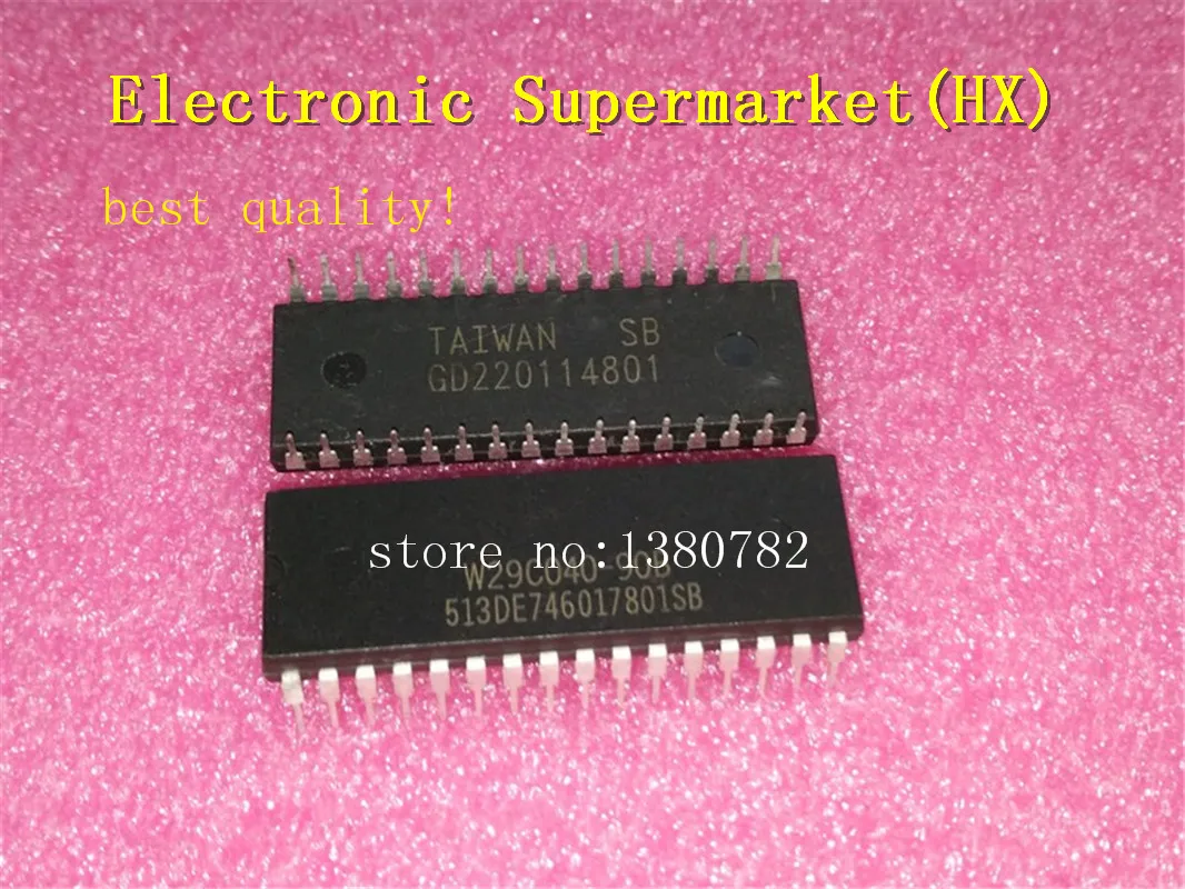 

Free Shipping 50pcs/lots W29C040-90B W29C040 DIP-32 IC In stock!