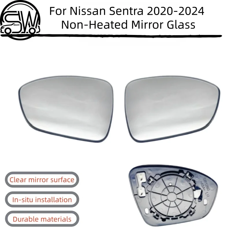 

For Nissan Sentra 2020-2024 Non-Heated Mirror Glass