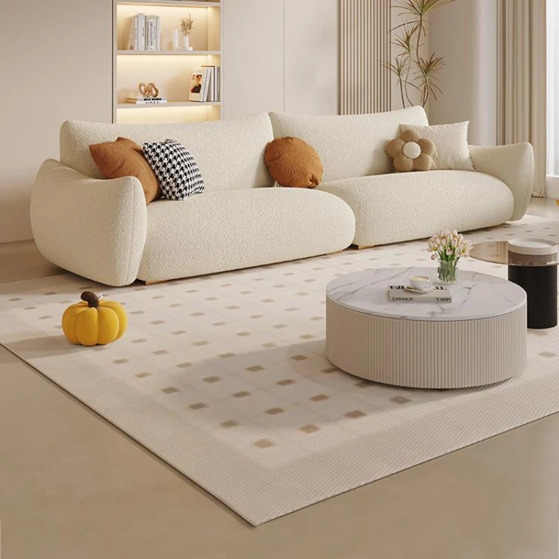 

Lounge Cloud Living Room Sofa Cream Loveseat Tiny House Comfortable Living Room Sofas Apartment Sillon Cama Salon Furniture