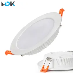 AC220V LED Downlight Thick Aluminum 5W 7W 9W 12W 15W 18W 24W 110V Recessed Spot Lighting Bedroom Kitchen Indoor Down light lamp