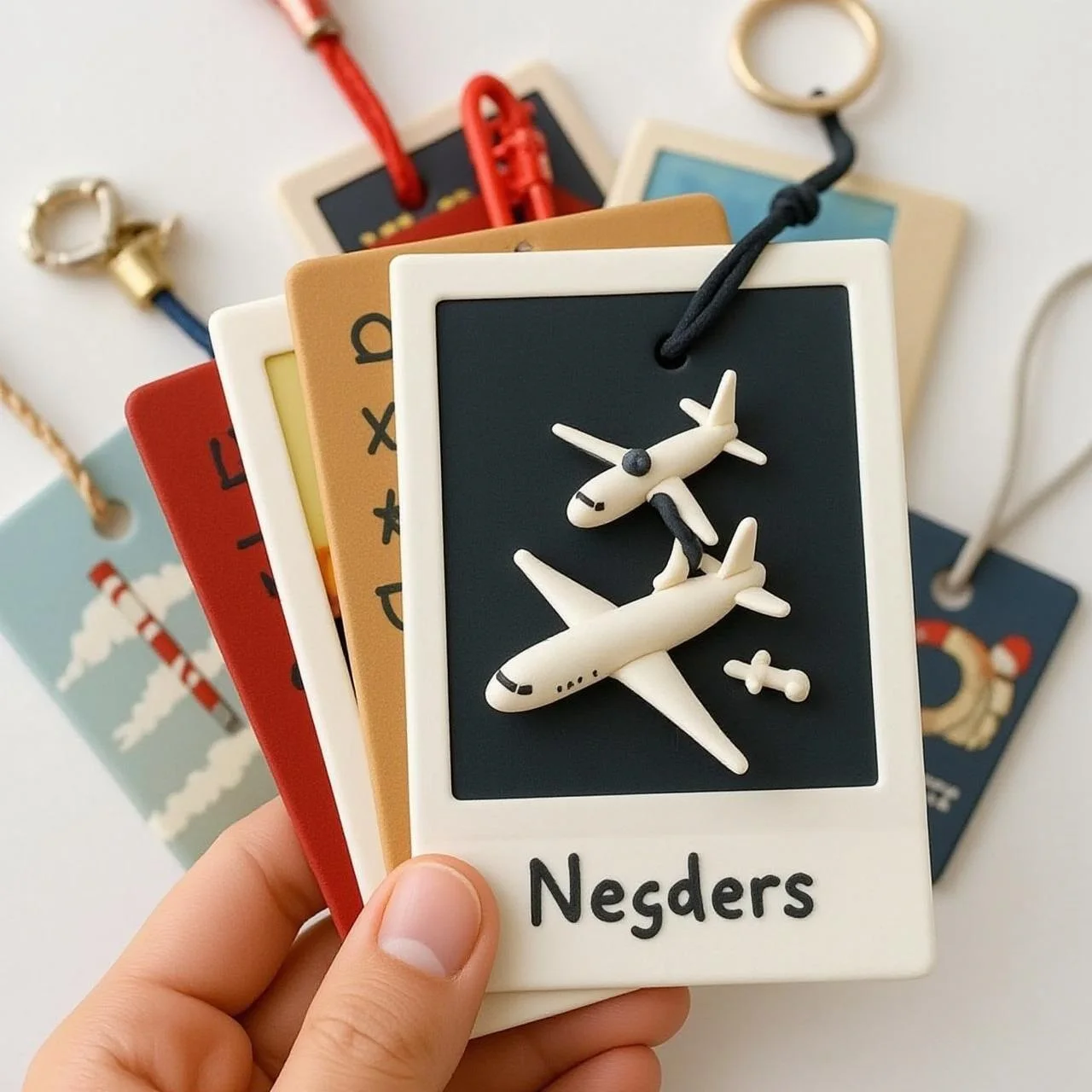 

Fashion PVC Colorful Silicone Luggage Tags Boarding Passes Travel Baggage Name Address Label Holder Suitcase Tags Accessories