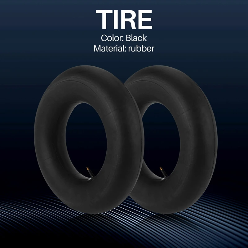 2 Pack 4.80/4.00-8 Inch Inner Tubes For Mowers, Hand Trucks, Wheelbarrows, Carts And More