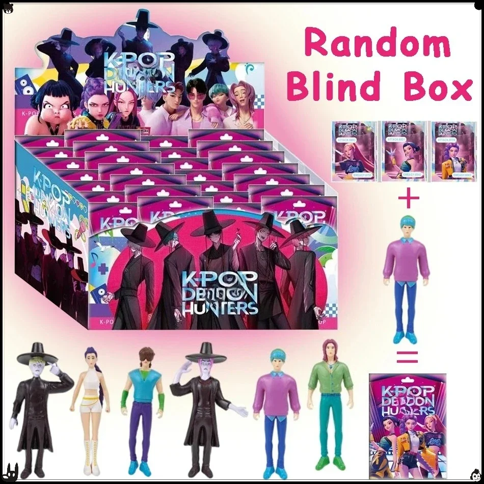 

2025 New Demon Series Random Bag Hunter Girl Group Figure Model Toy Accessory Christmas Birthday Gift