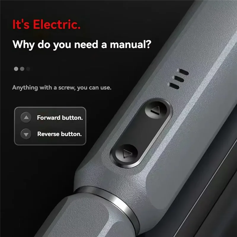 

A78U-Mini Electric Screwdriver Electric Drill Screwdriver Head Rechargeable Kitchen Drill Multifunctional