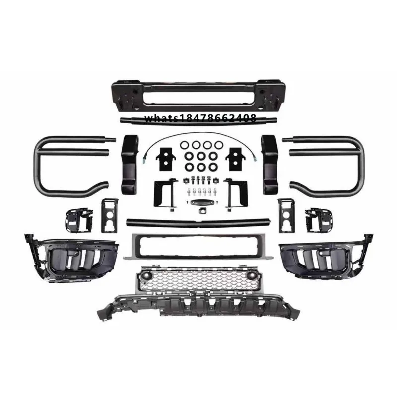 

Perfect Fit 1:1 Front Guard Bumper With Grille for G-Class W465 G63 2025+ Metal Steel Bull Bar