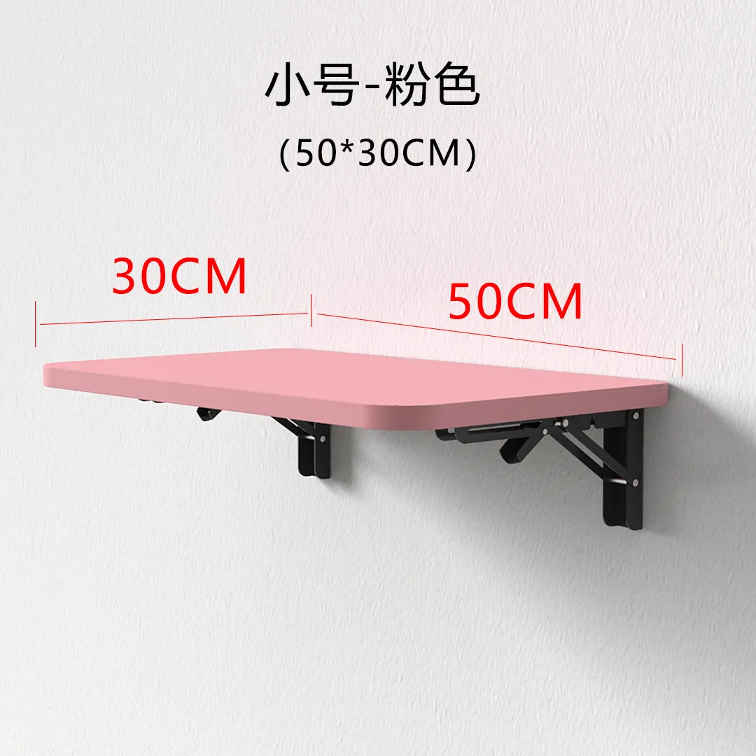 Wandgemonteerd bureau Opklapbare houten planktafel voor kleine appartementen Ruimtebesparend computerbureau Minimalistisch wandbureau voor thuiskantoor