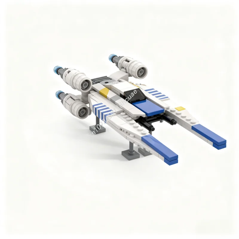 235pcs MOC U Wing UT60D Mini Scale Star Battle Model Building blocks DIY craft toys Kids Assemble Christmas gifts