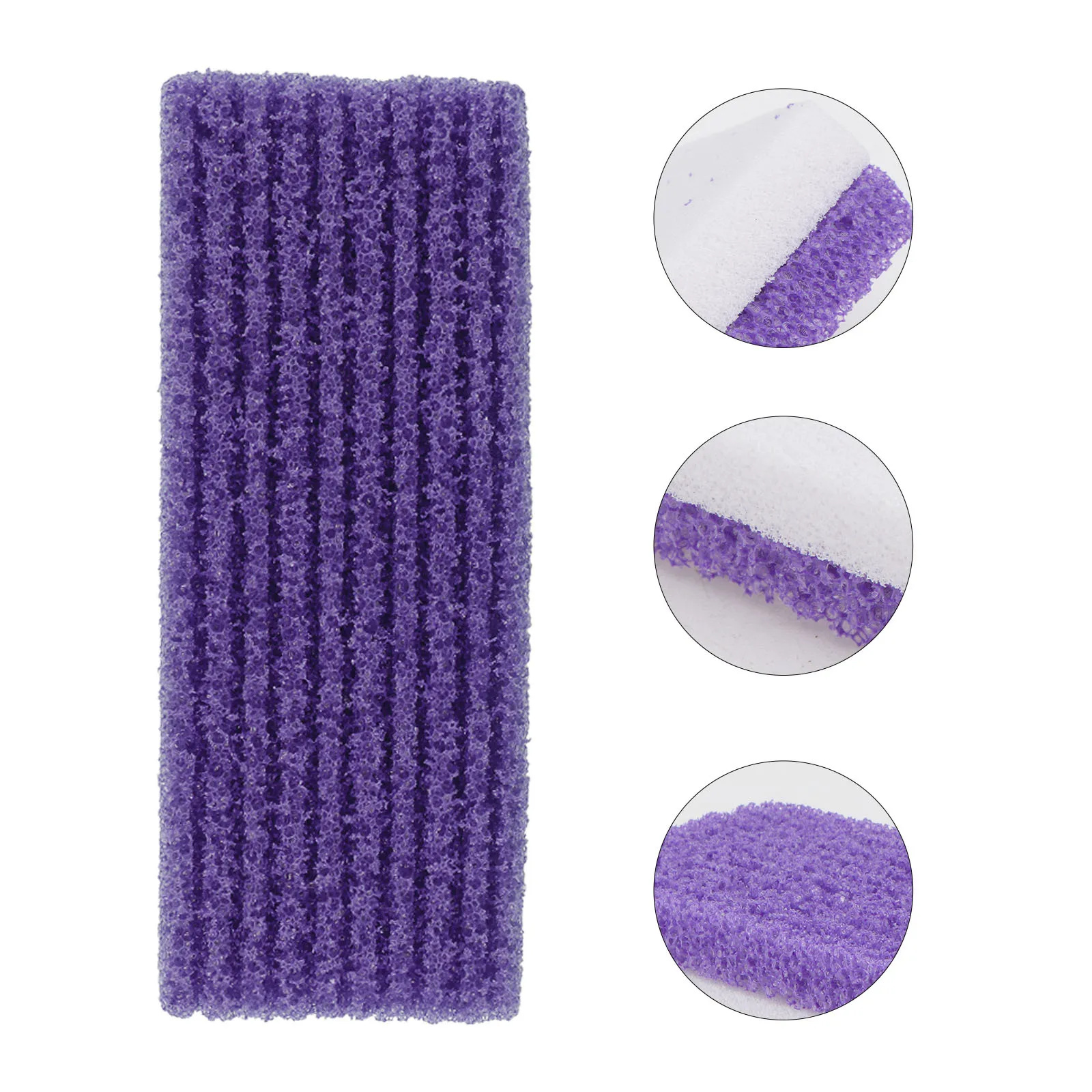 

4Pcs Rough Foot Callus Remover PU Bar Pedicure File Scrubber for Foot Scraping Dead Skin Exfoliation Callus Remover