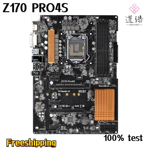 Asrock Z170 Pro4S Lga 1151 - AliExpress