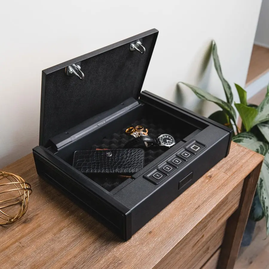 آمن للمسدس، مسدس وصول سريع آمن للمسدس، آمن للمسدس مع بصمة الإصبع البيومترية أو لوحة المفاتيح الإلكترونية السريعة #2