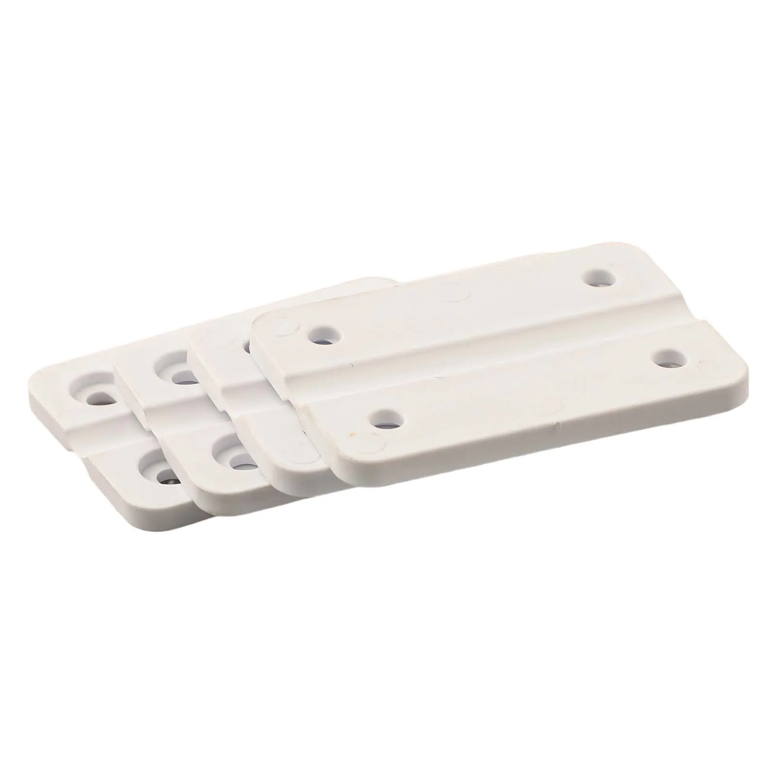 Cooler Box Hinges Replacement Hinges Maintenance And Repairs Classic White Color Hassle-Free Replacement 16*4 Mm Screws