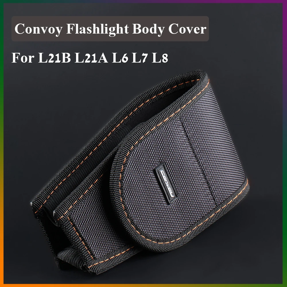 Convoy L21B SFT40 Flashlight Lantern Cover With High Quality Nylon Torch Case Suitable For Convoy L21A L2 L6 L7 L8 Flashlight