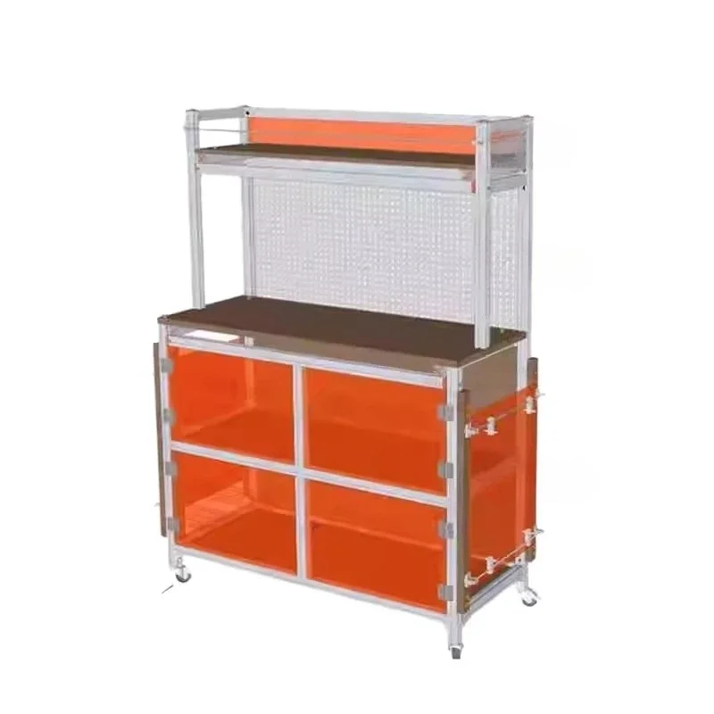 

Aluminum profile dining side cabinet Modern simple living room Kitchen storage cabinet