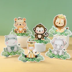 Jungle Animal paper ornaments Baby Shower Safari Birthday Party Decoration Wild One 1st Birthday Party supplies Wedding Gifts